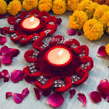 Scarlet Bling T-Light Holder (1pc)